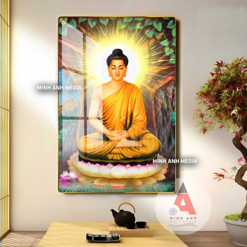 P17 - Tranh tráng gương Phật giác ngộ