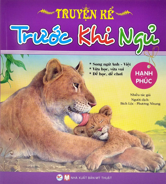 Truyện kể trước khi ngủ - hạnh phúc - Song ngữ Anh Việt - Tân Việt Books