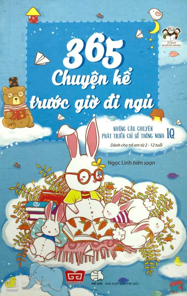 365 Chuyện Kể Trước Giờ Đi Ngủ - Những Câu Chuyện Phát Triển Chỉ Số IQ (xanh dương)