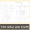 VỞ CHÉP KINH SONG NGỮ - KINH THẬP THIỆN NGHIỆP ĐẠO ( CHÉP CHỮ HÁN + CHÉP CHỮ VIỆT ) - KP14D