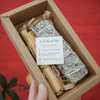 Bộ Thanh Tẩy Nhà Cửa Xô Thơm Trắng & Palo Santo, Xô Thơm Thanh Tẩy, Xông Nhà Mới, White Sage