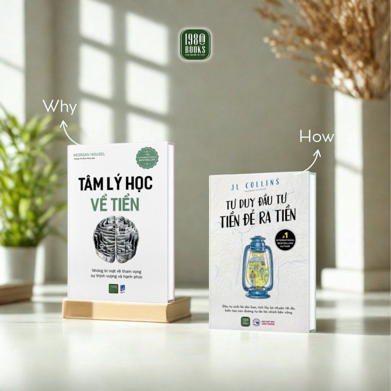 Combo “Tư Duy Triệu Phú Cho Người Bình Thường”: Tâm Lý Học Về Tiền + Tư Duy Đầu Tư - Tiền Đẻ Ra Tiền