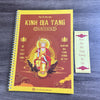 Combo 4 sổ tay chép kinh in mờ (Địa Tạng + Sám Hối + Chú Đại Bi + Dược Sư) Tặng vòng tay + lá bồ đề