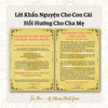 Lời Khấn Nguyện Để Con Cái Được Ngoan Ngoãn - Hồi Hướng Công Đức Cho Cha Mẹ