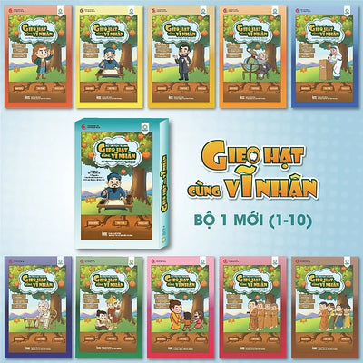 Gieo Hạt Cùng Vĩ Nhân ( Bộ 10 cuốn)