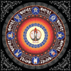 Tranh tô Mandala Chú Đại Bi