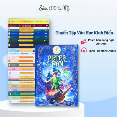 Sách Văn Học Kinh Điển Phiên Bản Song Ngữ Việt-Anh (Tặng File Nghe Audio) - Cuốn Lẻ Tùy Chọn