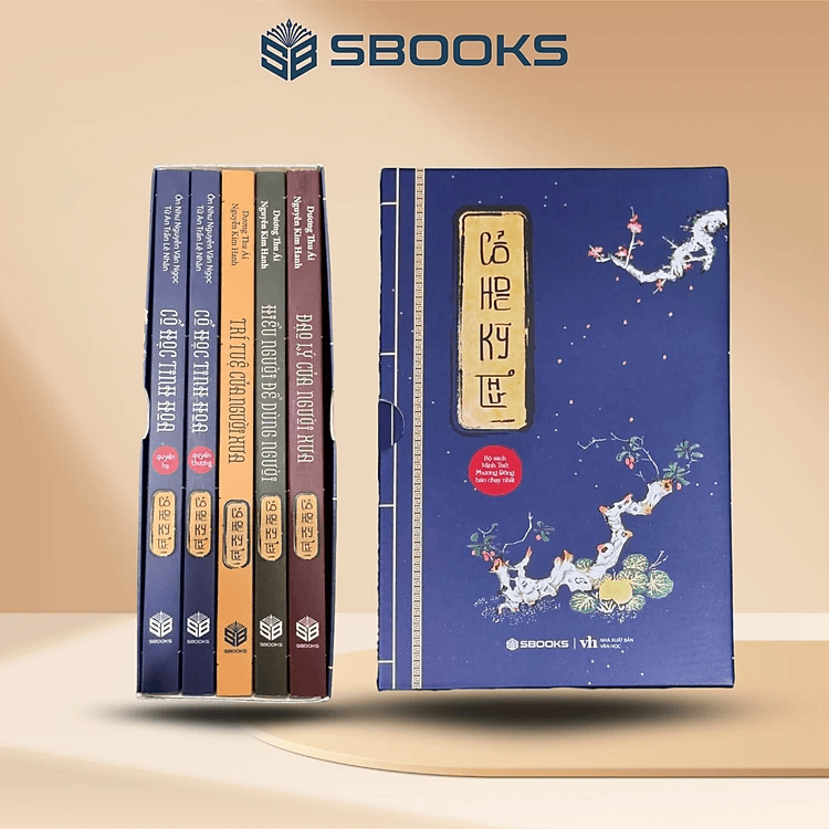 Combo Boxset 5 cuốn CỔ HỌC KỲ THƯ: TRÍ TUỆ CỦA NGƯỜI XƯA - ĐẠO LÝ NGƯỜI XƯA - HIỂU NGƯỜI ĐỂ DÙNG NGƯỜI - CỔ HỌC TINH HOA