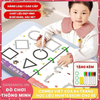Combo Tập Tô Vẽ Thông Minh Xóa Được 64 Trang - Học Liệu Montessori Đồ Chơi Giáo Dục Cho Bé