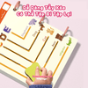 Combo Tập Tô Vẽ Thông Minh Xóa Được 64 Trang - Học Liệu Montessori Đồ Chơi Giáo Dục Cho Bé