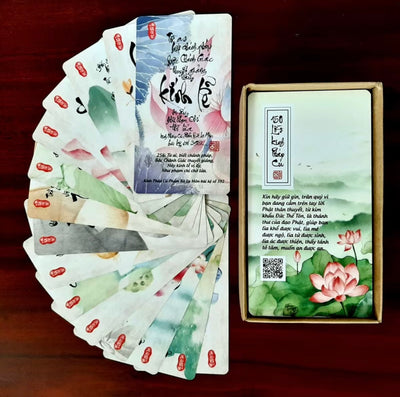 Bộ Thẻ Thư Pháp 150 Lời Kinh Pháp Cú