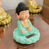 Tượng phật như lai gật đầu năng lượng ánh sáng