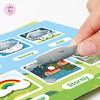 Sách Bận Rộn Bóc Dán Busy Book Montessori - Cho Bé Học Tiếng Anh, Phát Triển Tư Duy Trí Tuệ, DIY