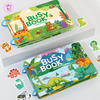 Sách Bận Rộn Bóc Dán Busy Book Montessori - Cho Bé Học Tiếng Anh, Phát Triển Tư Duy Trí Tuệ, DIY