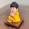 Tượng phật thích ca gật đầu năng lượng ánh sáng
