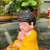 Tượng phật thích ca gật đầu năng lượng ánh sáng