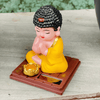 Tượng phật thích ca gật đầu năng lượng ánh sáng