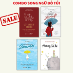 Combo Song Ngữ Bỏ Túi Vừa Học Tiếng Anh Vừa Chữa Lành: The Journey Of Being Yourself + The Journey Into Summer + Let’s Grow Up Together + Hoàng Tử Bé