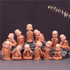 Tượng chú tiểu mini đáng yêu mang lại an nhiên trong cuộc sống