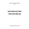Giáo Trình Ngữ Pháp Tiếng Hán Hiện Đại
