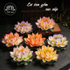 Hoa Sen Gốm Sứ Cao Cấp, Dùng Cắm Nhang - Tuệ Nga
