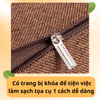 Tọa cụ - đệm ngồi thiền sơ dừa cao cấp không xẹp - có thể gấp gọn