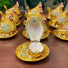 Gà Đẻ Trứng Vàng Ngọc Bích Phong Thuỷ, Chiêu Lộc, Tụ Tài, May Mắn
