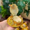 Gà Đẻ Trứng Vàng Ngọc Bích Phong Thuỷ, Chiêu Lộc, Tụ Tài, May Mắn
