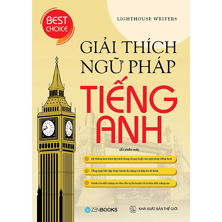 Sách Giải Thích Ngữ Pháp Tiếng Anh (Ấn Phẩm Mới)