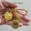 [ Đã Khai Quang ] Móc khóa bát tụ bảo xoay 12 con giáp (Mẫu 2)