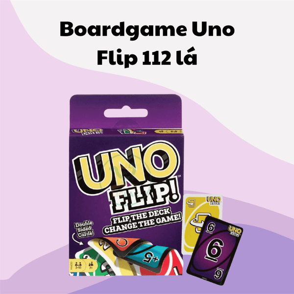 Boardgame Uno Flip 112 lá