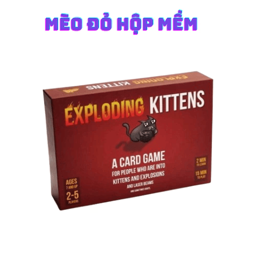 Combo Mèo Nổ & Bản Mở Rộng Việt Hóa 6.3x8.9cm