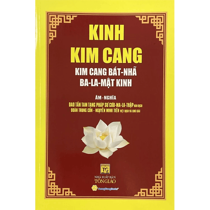 Kinh Kim Cang - bìa mềm, viền vàng