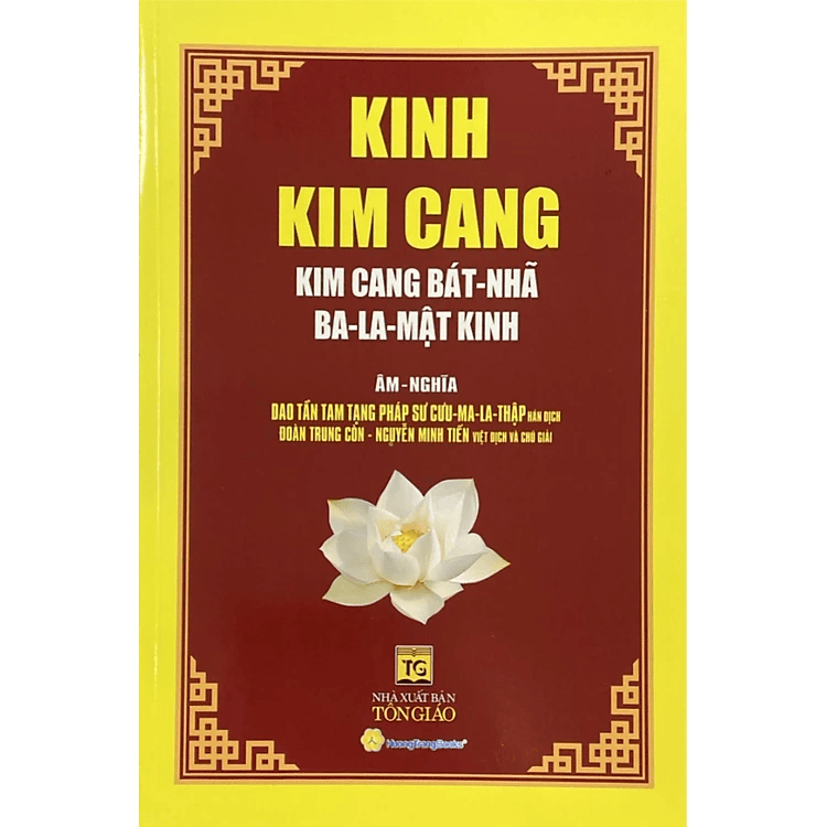 Kinh Kim Cang - bìa mềm, viền vàng