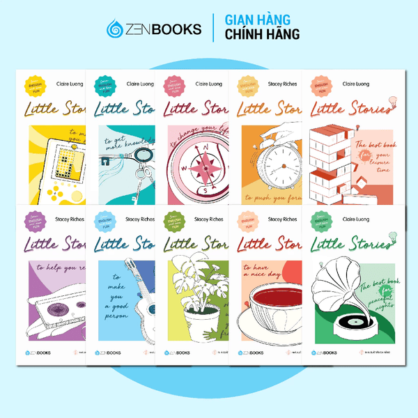 Bộ Song Ngữ Little Stories - Zenbooks