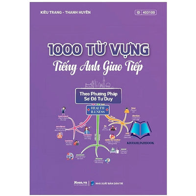 1000 từ vựng tiếng anh giao tiếp theo phương pháp Sơ đồ tư duy