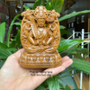 [Tặng vòng tay ngũ sắc] Tượng Phật bản mệnh theo tuổi bằng gỗ thơm (tặng miếng dán 2 mặt)