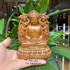 [Tặng vòng tay ngũ sắc] Tượng Phật bản mệnh theo tuổi bằng gỗ thơm (tặng miếng dán 2 mặt)