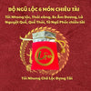 BỘ NGŨ LỘC 6 MÓN Chiêu Tài Phong Thủy. Túi Nhung Lộc, Thỏi Vàng, Xu Âm Dương, Lá + Vỏ Quế, Tờ Ngũ Phúc Chiêu Tài