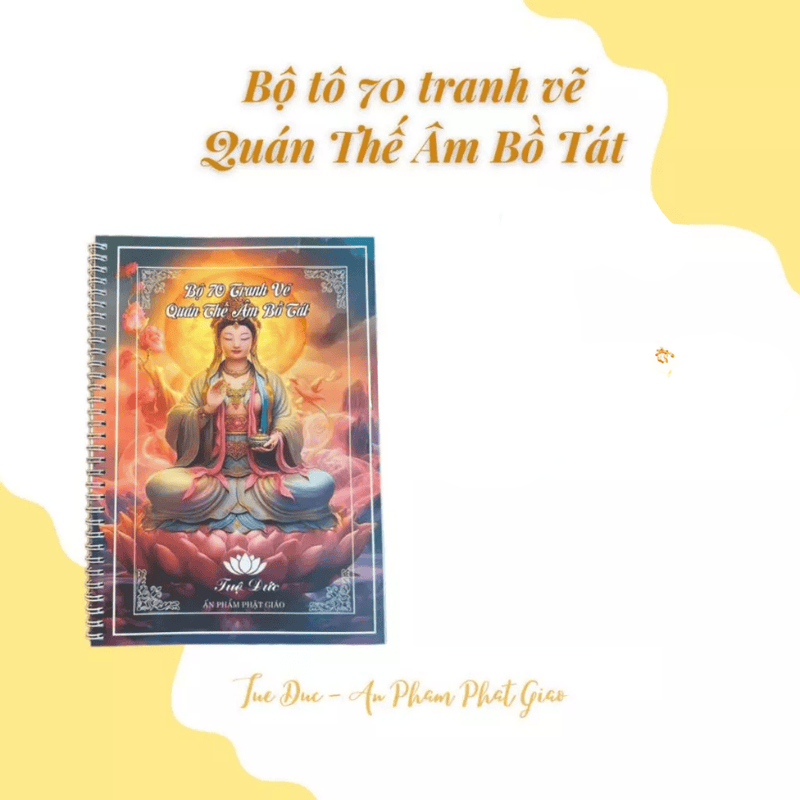 Bộ 70 tranh vẽ Quán Thế Âm Bồ Tát