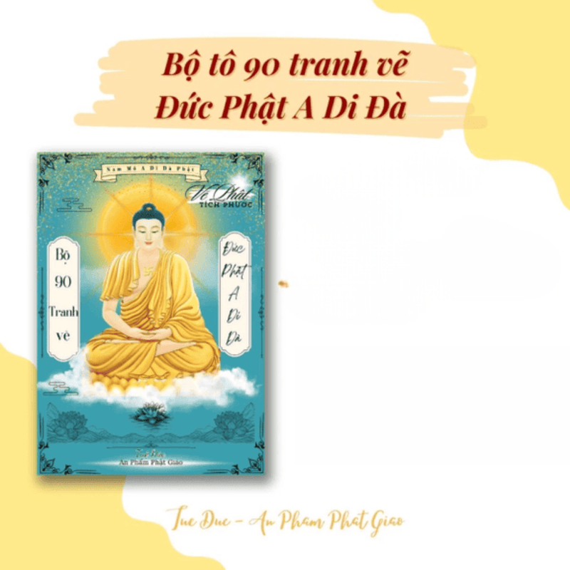 Bộ 90 tranh vẽ Đức Phật A Di Đà