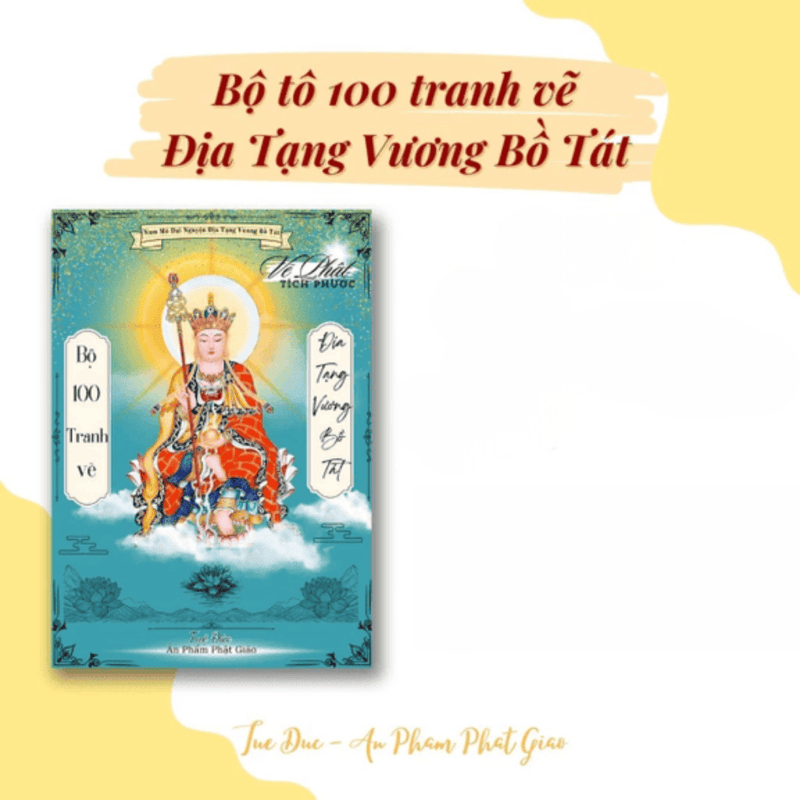 Bộ 100 tranh vẽ Địa Tạng Vương Bồ Tát