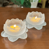 Đế Nến Hoa Sen Lưu Ly