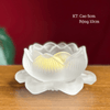 1 Đế Nến Màu Trắng