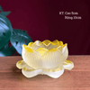 1 Đế Nến Màu Vàng