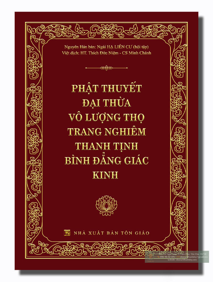 Sách - Kinh Phật Thuyết Vô Lượng Thọ