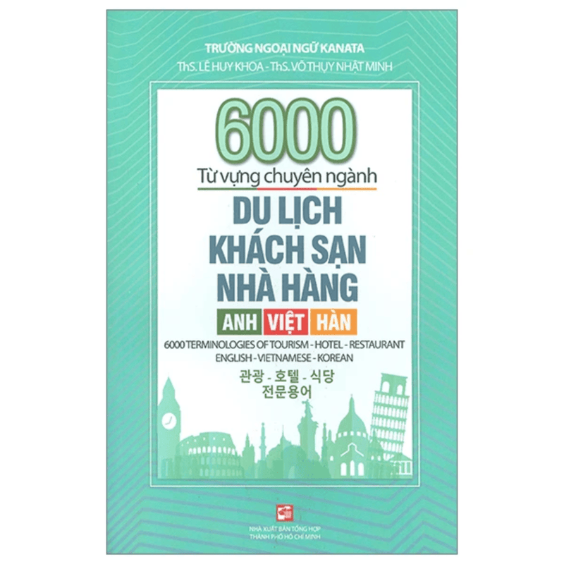 Sách-6000 Từ Vựng Chuyên Ngành Du Lịch-Khách Sạn-Nhà Hàng