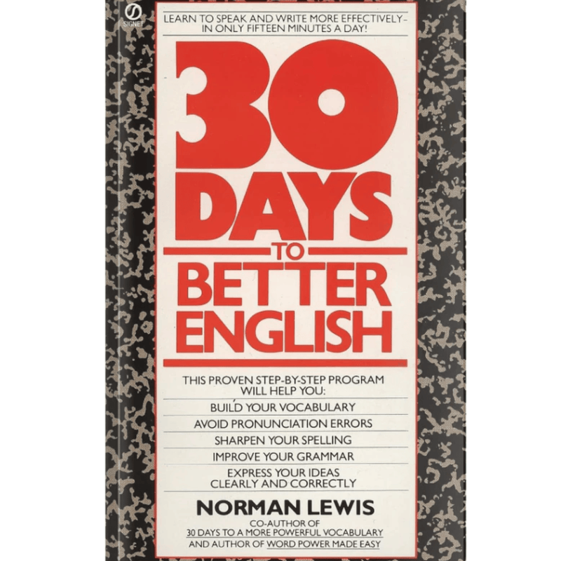 Thirty Days to Better English