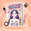 Sách Combo trang điểm công chúa Hàn Quốc (Tô màu và bóc dán hơn 500+ stickers)