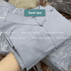 Pháp phục đồ lam đi chùa truyền thống nam/nữ nút cây vải kate loại 1 mát thấm hút mồ hôi